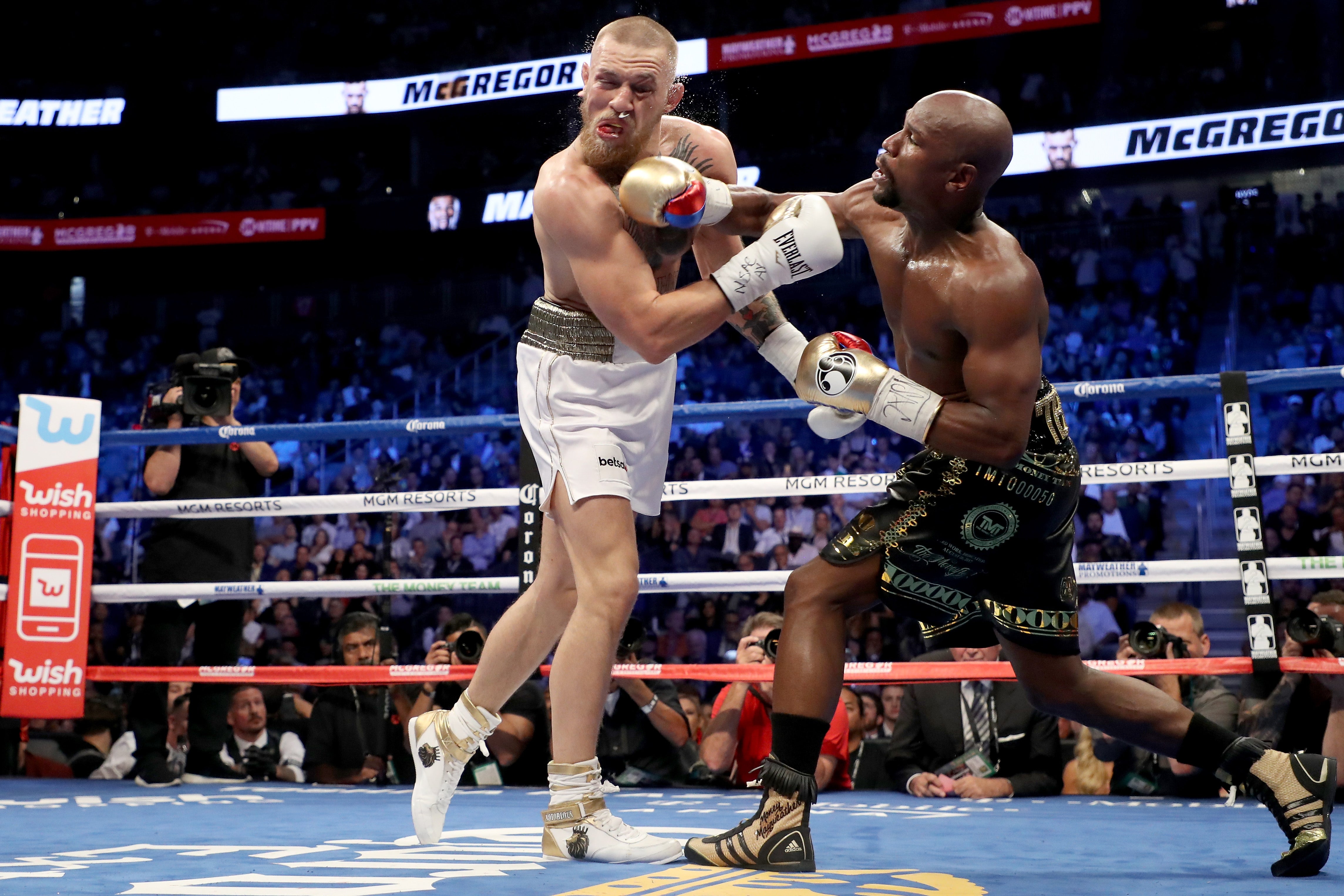 La última pelea profesional de Mewder fue contra Connor McGregor en 2017