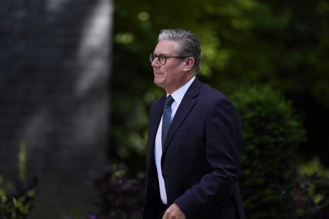 Sir Keir Starmer will hope to draw a line under the row over Angela Rayner’s tax affairs after reshuffling his Cabinet. (Jordan Pettitt/PA)