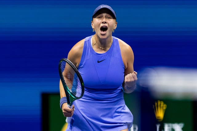 <p>Anisimova will play a second consecutive grand slam final after reaching the Wimbledon showpiece in July</p>