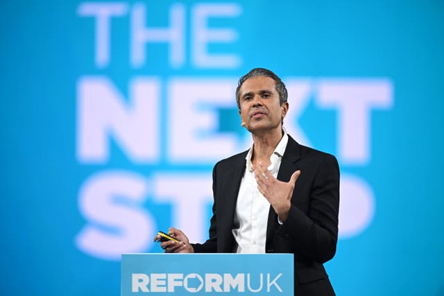 <p>Dr Aseem Malhotra made a series of claims about the pharmaceutical industry, politicians and the World Health Organisation at the Reform conference</p>