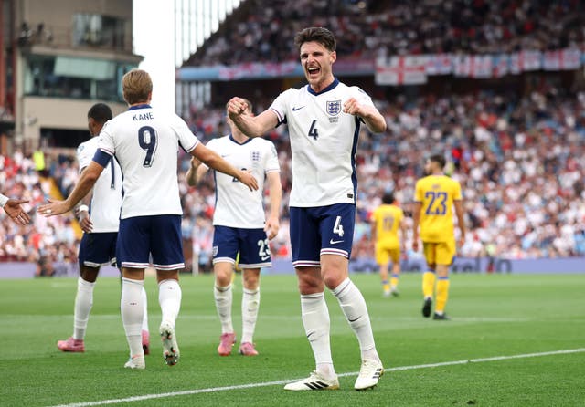 <p>Declan Rice's second half goal is a throwback to an earlier era of football</p>