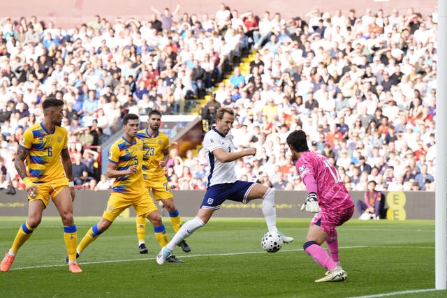 England laboured to victory over Andorra (Nick Potts/PA).