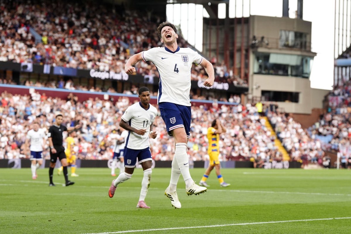 England keep World Cup qualifying campaign on track with win over Andorra
