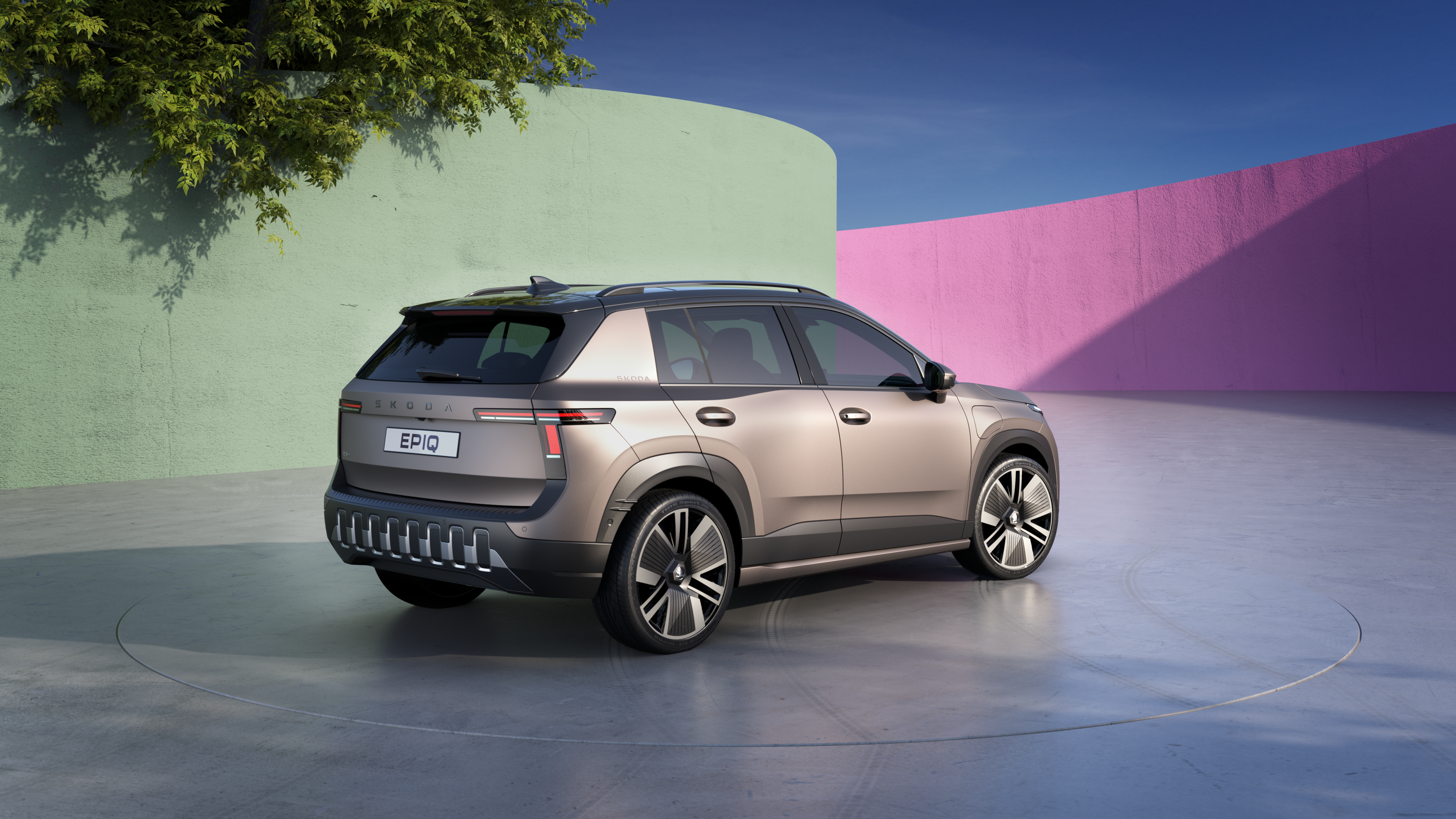 The new Epiq is the first Skoda to fully embrace the company's Modern Solid design language