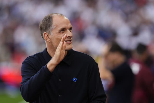 Thomas Tuchel is already thinking ahead to England’s next match in Serbia (Nick Potts/PA)