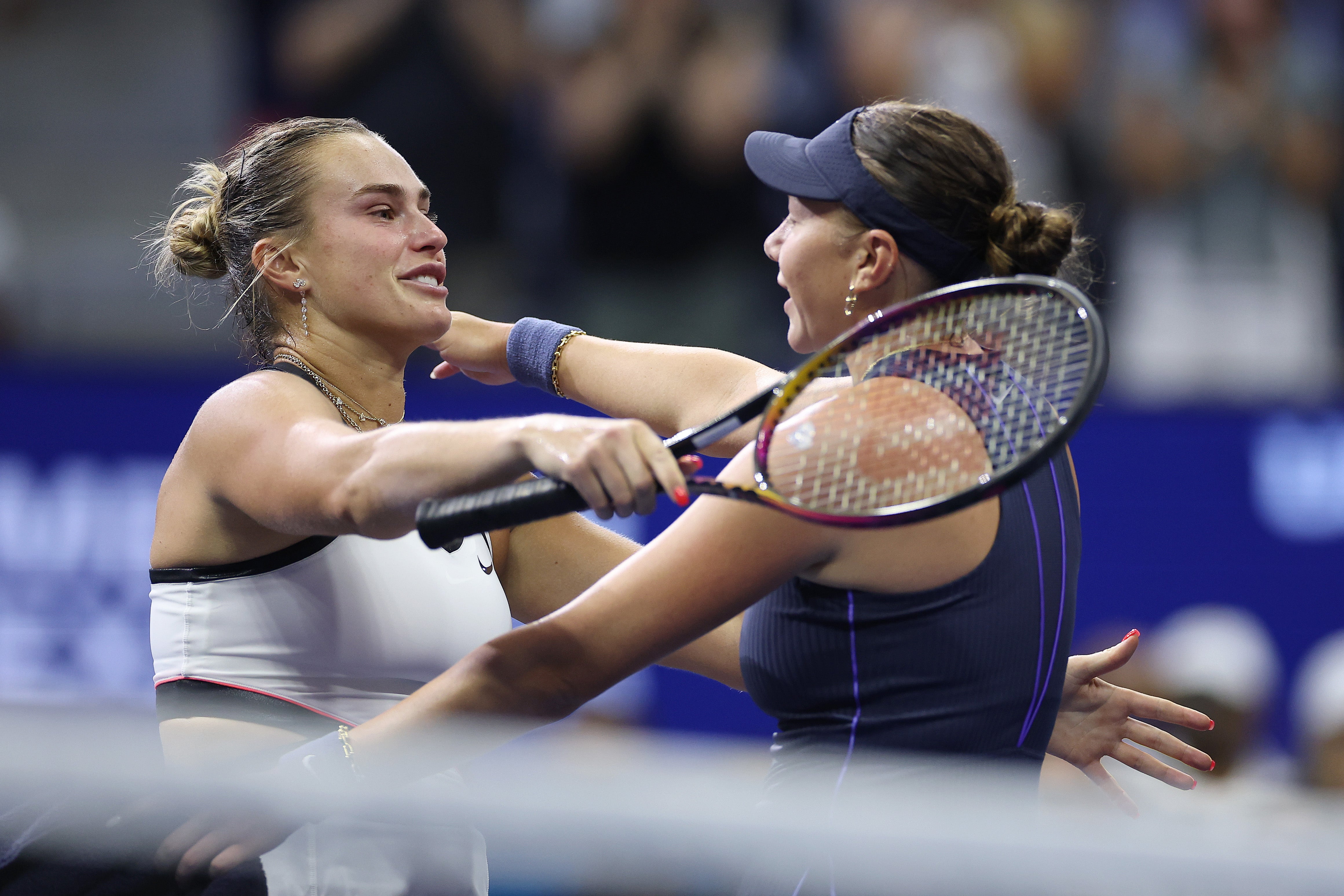 Sabalenka overturned her defeat to Anisimova from Wimbledon