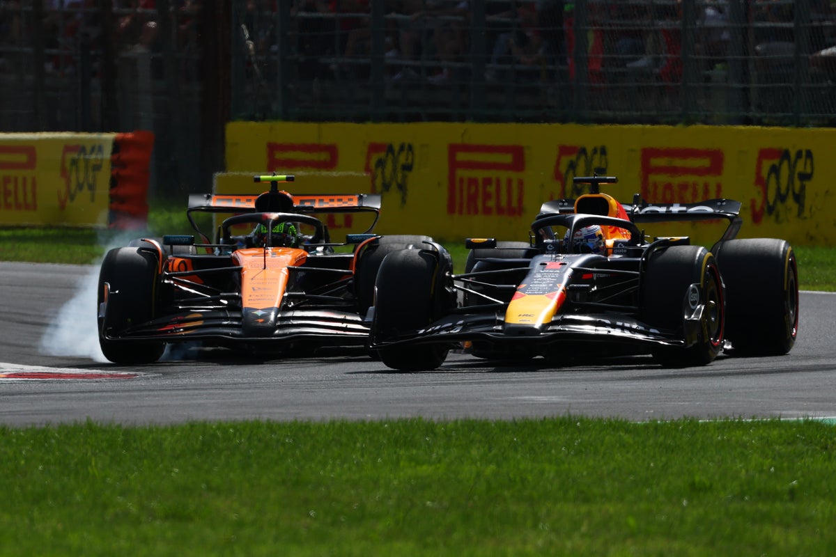 F1 Italian GP LIVE: Race latest updates with Norris eyeing move on Verstappen in first place