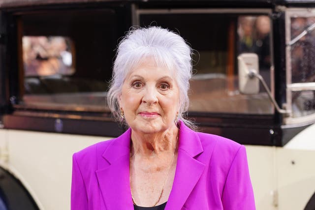 Penelope Wilton attending the Downton Abbey: The Grand Finale world premiere at Odeon Luxe, Leicester Square, London. (Ian West/PA)