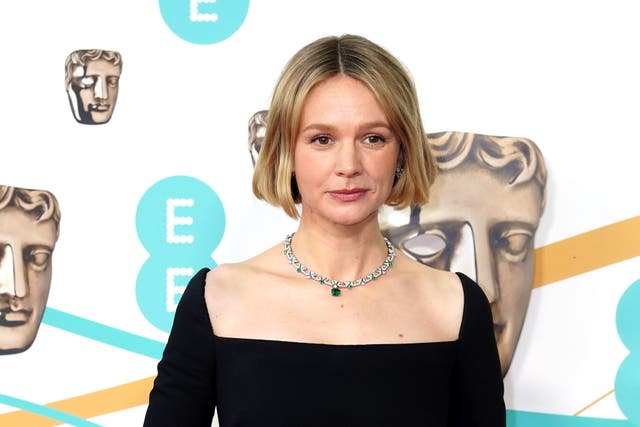 The Bafta-winning actress, best known for her roles in The Great Gatsby, Suffragette, and She Said, is a founding global ambassador for War Child (Ian West/PA)