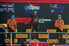 Oscar Piastri follows contentious McLaren order as Max Verstappen wins in Monza