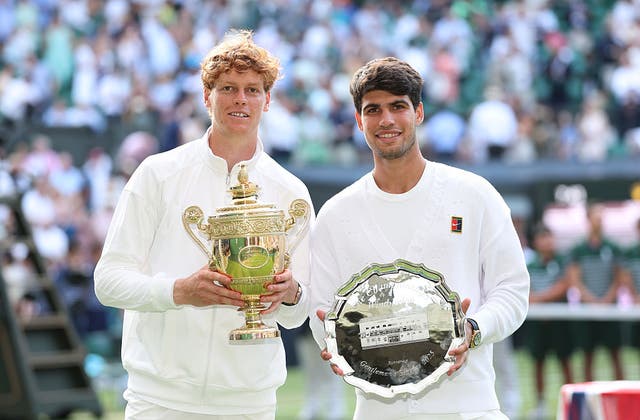 <p>The 2025 US Open final is the third Grand Slam final contested between Sinner and Alcaraz</p>