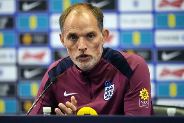 Thomas Tuchel is expecting an ’emotional crowd’ in Serbia (Nick Potts/PA)