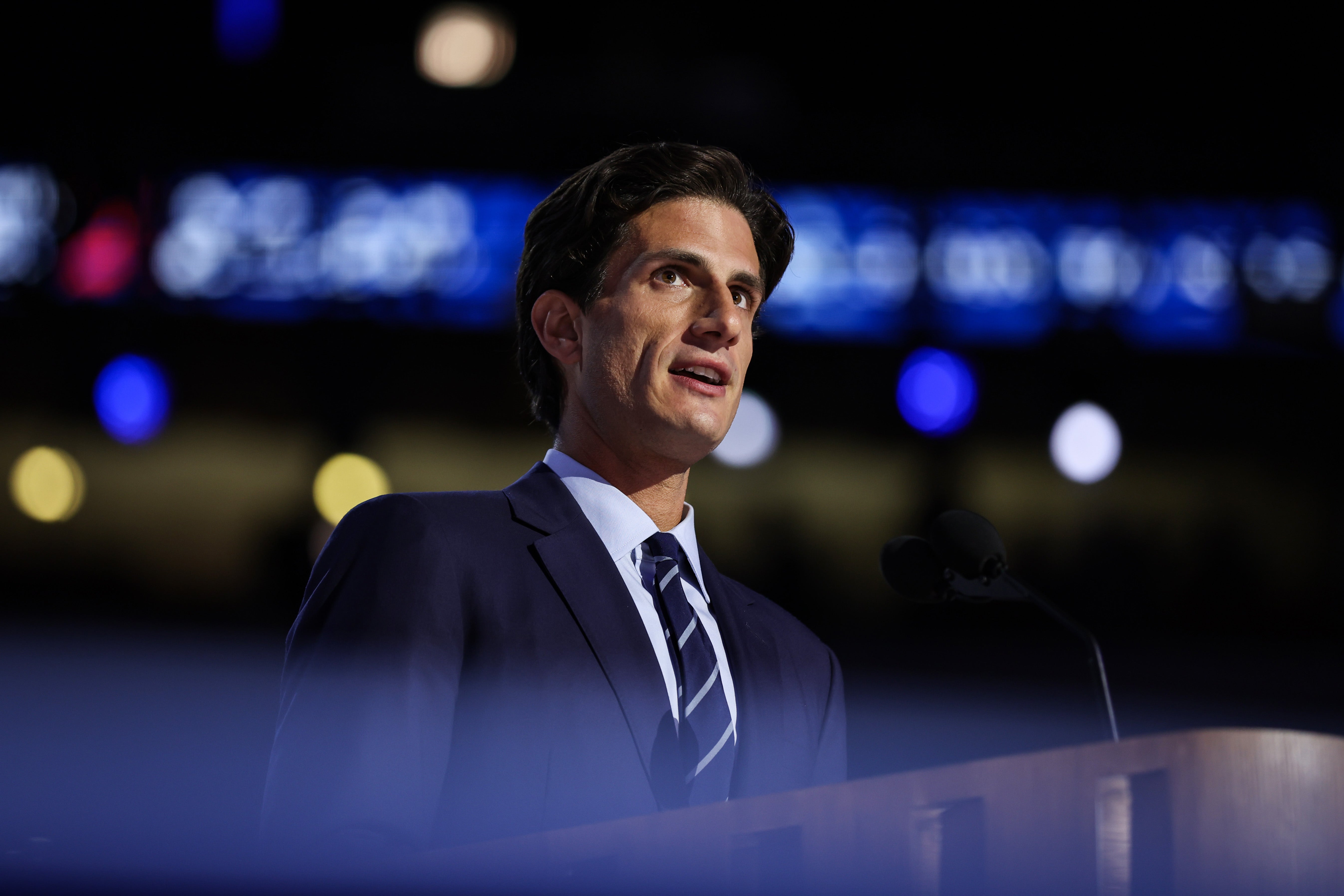 Jack Schlossberg, the grandson of John F. Kennedy, said he was forming an exploratory committee to make a potential bid for Congress