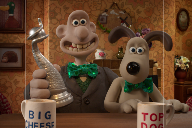 The honour marks over three decades of the claymation characters, inventor Wallace and his trusty beagle Gromit (Aardman/PA)