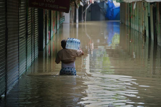 <p>APTOPIX India Floods Displaced Photo Gallery</p>