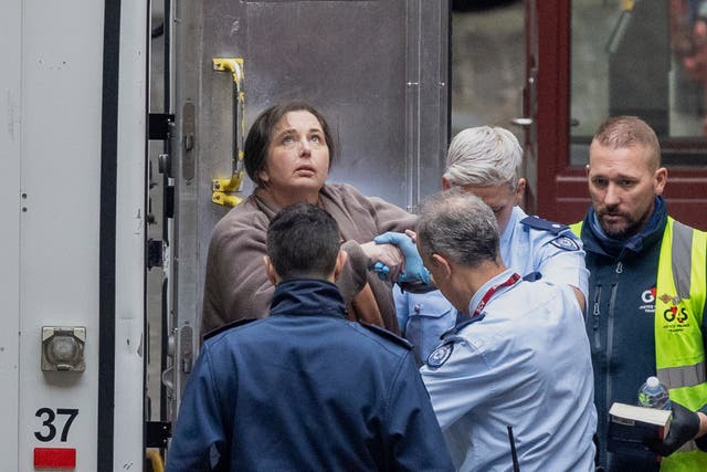 <p>Erin Patterson arrives at the Supreme Court of Victoria in Melbourne, Australia, on 22 August 2025</p>