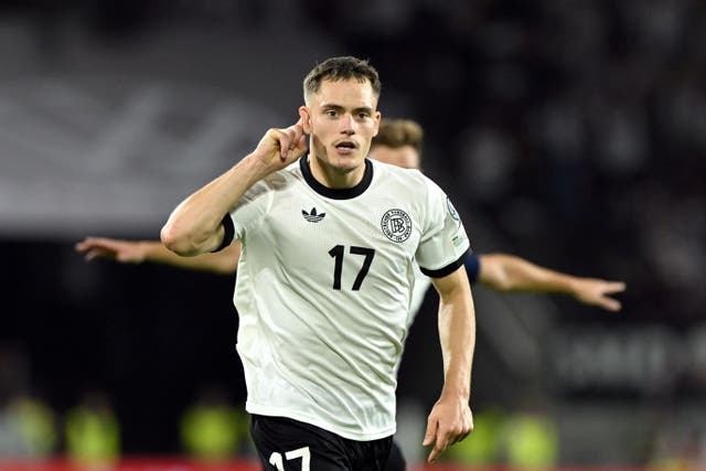 Florian Wirtz scored a wonderful free-kick as Germany beat Northern Ireland (PA Wire/PA)