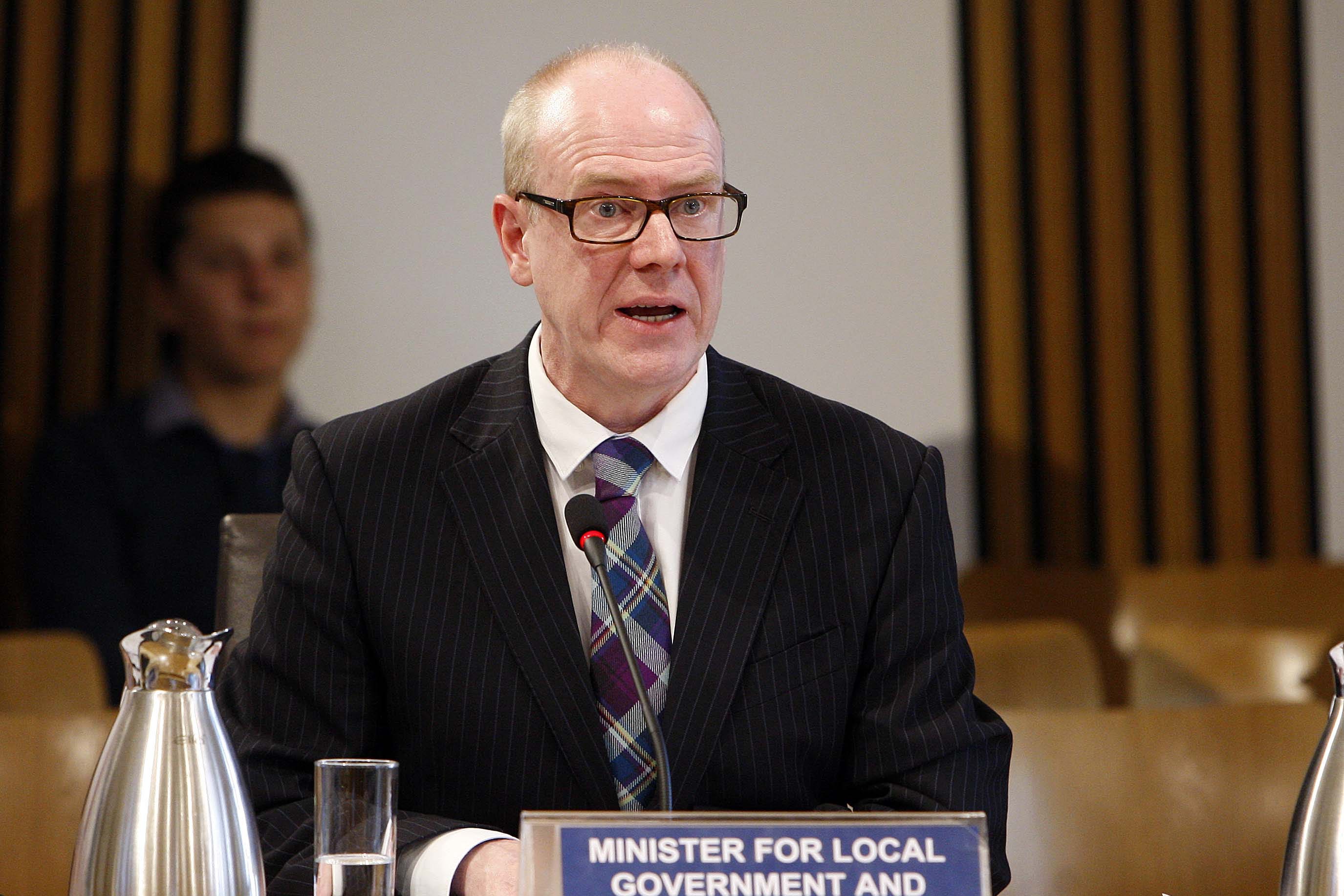 Former minister Kevin Stewart said he would stand down at the next Holyrood election (Andrew Cowan/Scottish Parliament/PA)