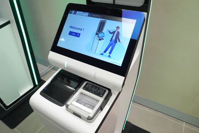 For most UK travellers this will be done on arrival at foreign airports (Lucy North/PA)