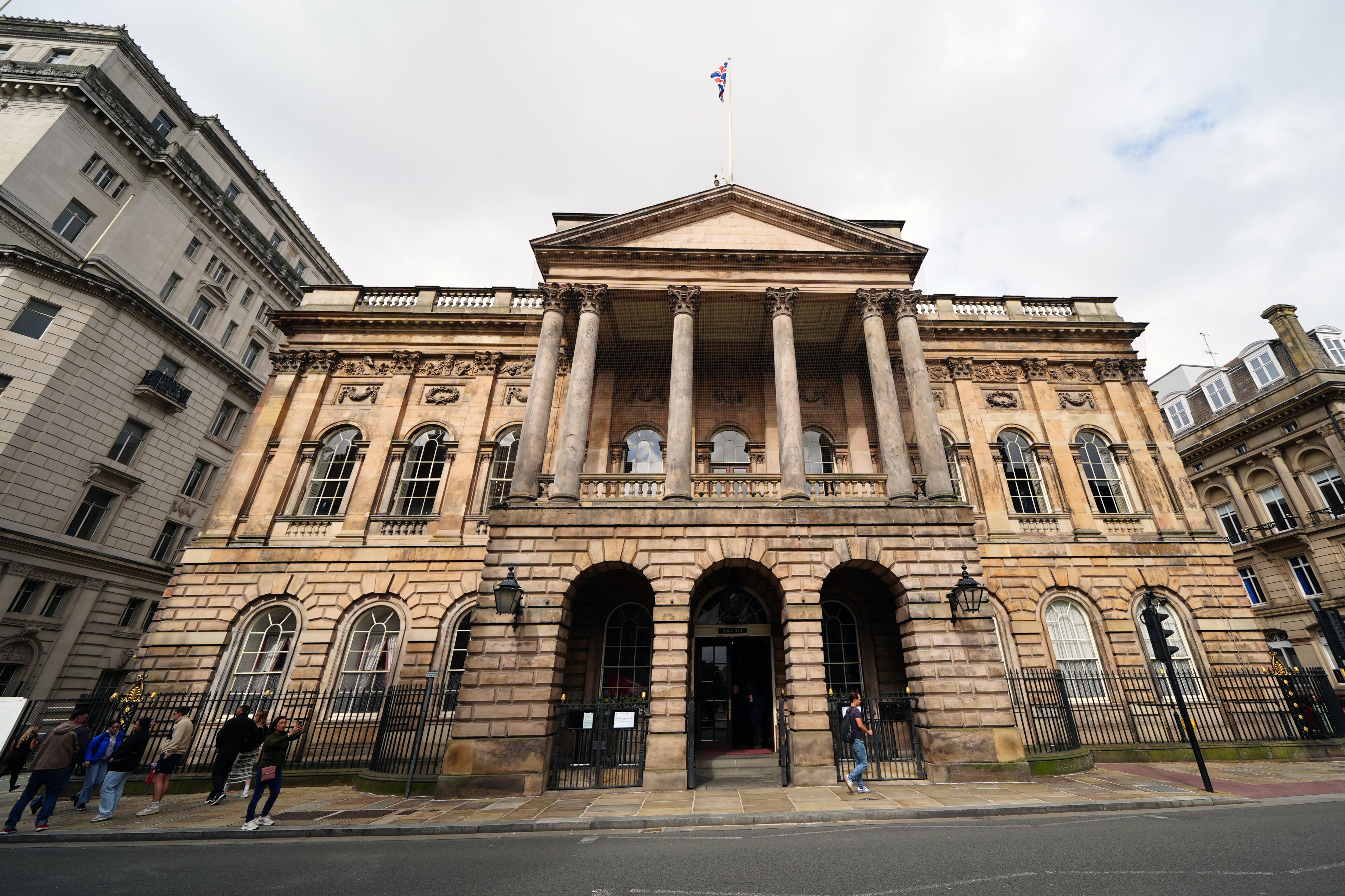 The inquiry is taking place at Liverpool Town Hall (Peter Byrne/PA)