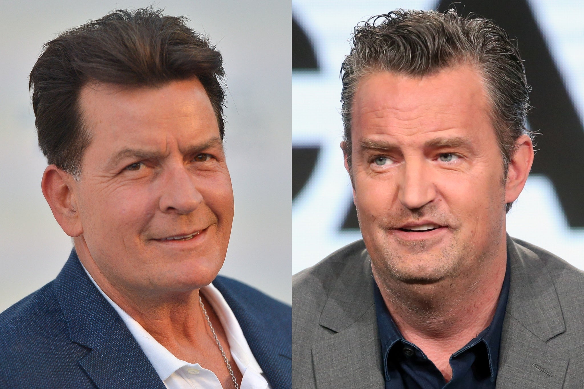 Charlie Sheen e Matthew Perry
