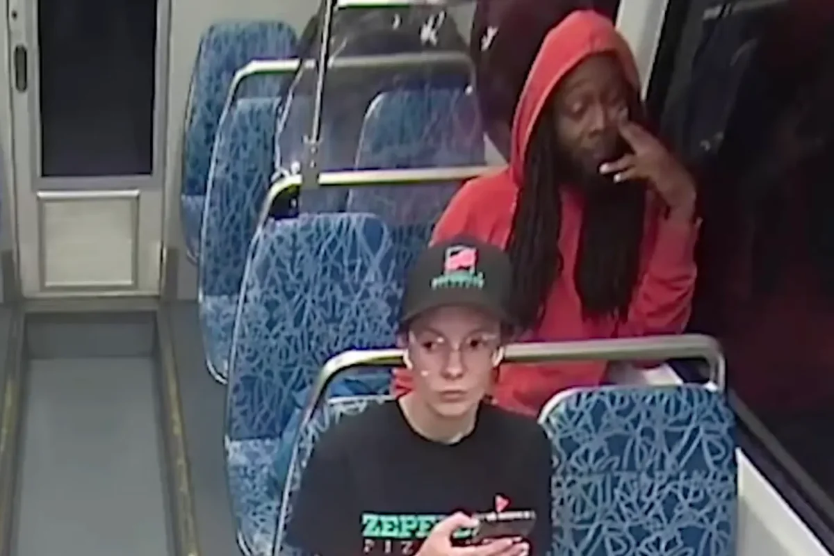 Tragic Ukraine refugee’s final moments caught on camera as she is stabbed to death on US train 