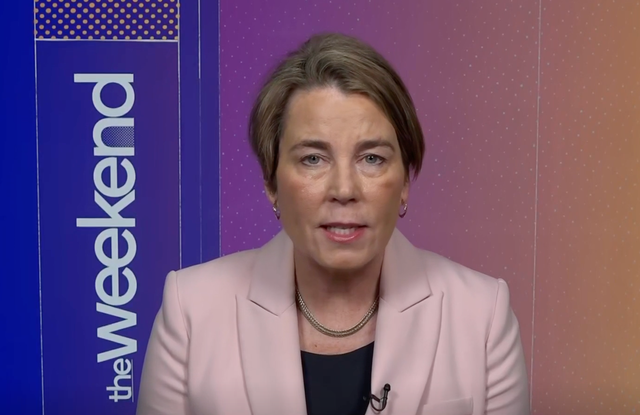 <p>Massachusetts’ Democratic Gov. Maura Healey addresses President Donald Trump's illegal immigration crackdown in Boston on MSNBC's The Weekend on Sunday September 7 2025</p>