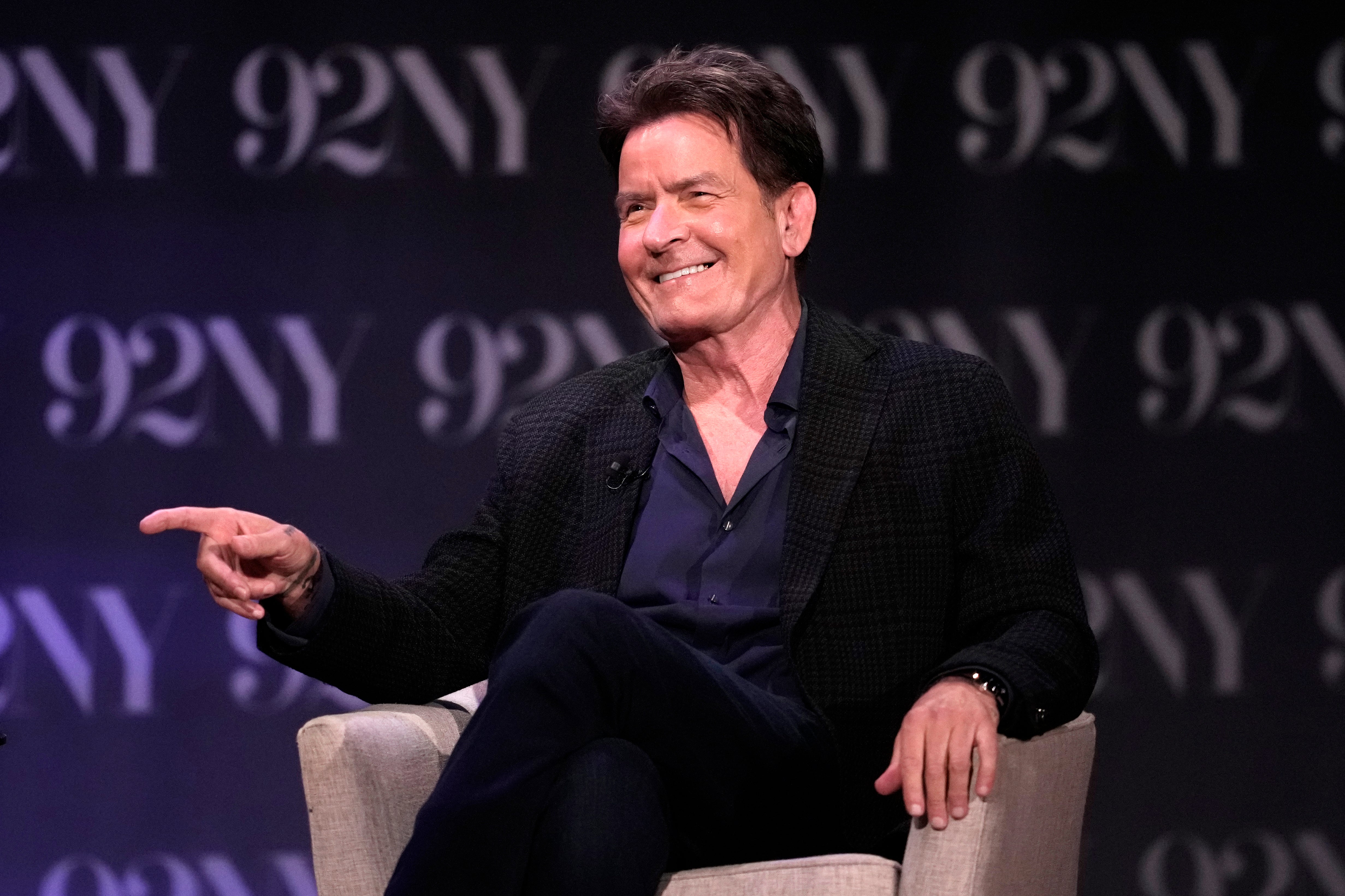 Charlie Sheen in Conversation at 92NY