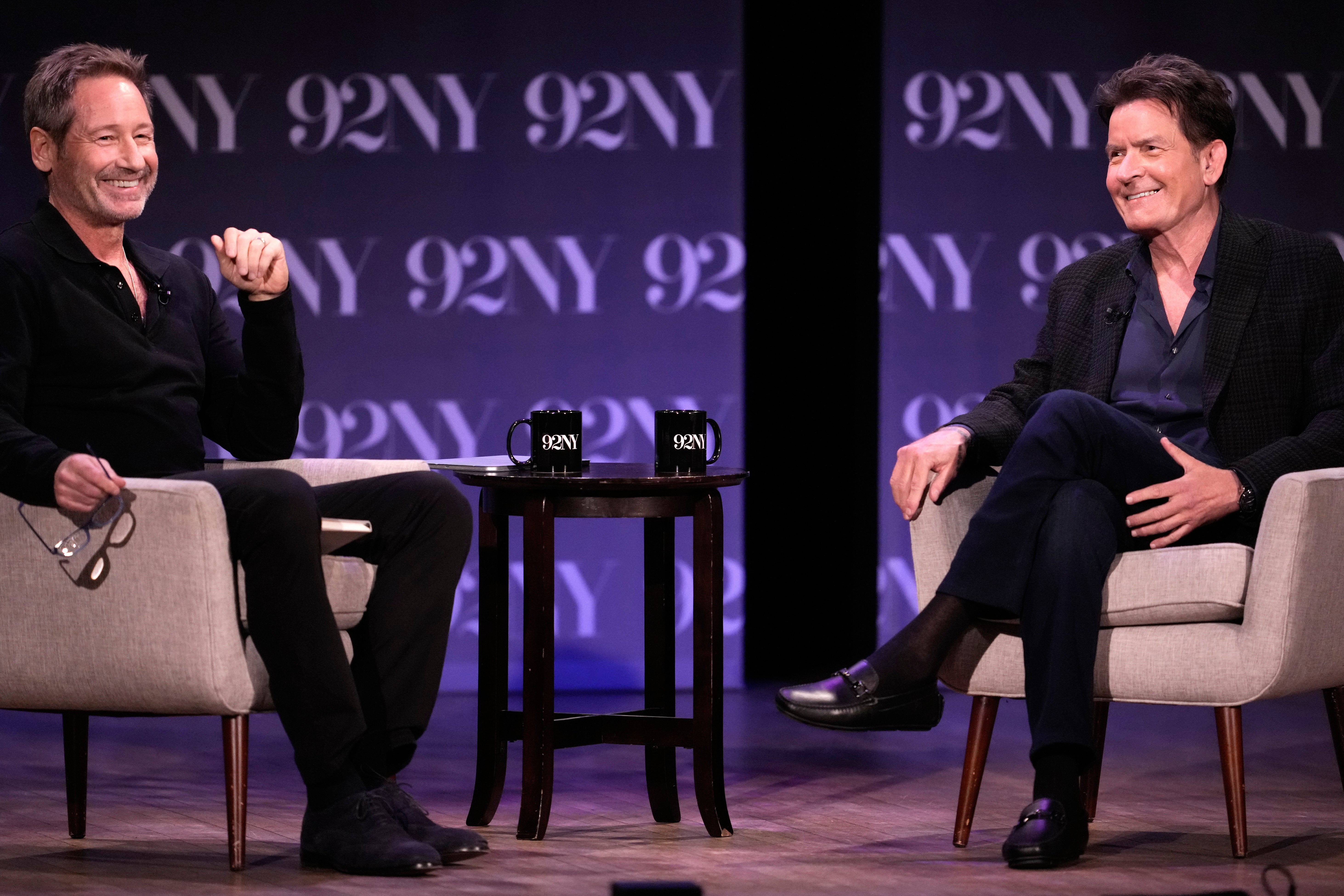 Charlie Sheen in Conversation at 92NY