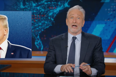 Jon Stewart has self-deprecating answer for why Donald Trump hasn’t tried to cancel him