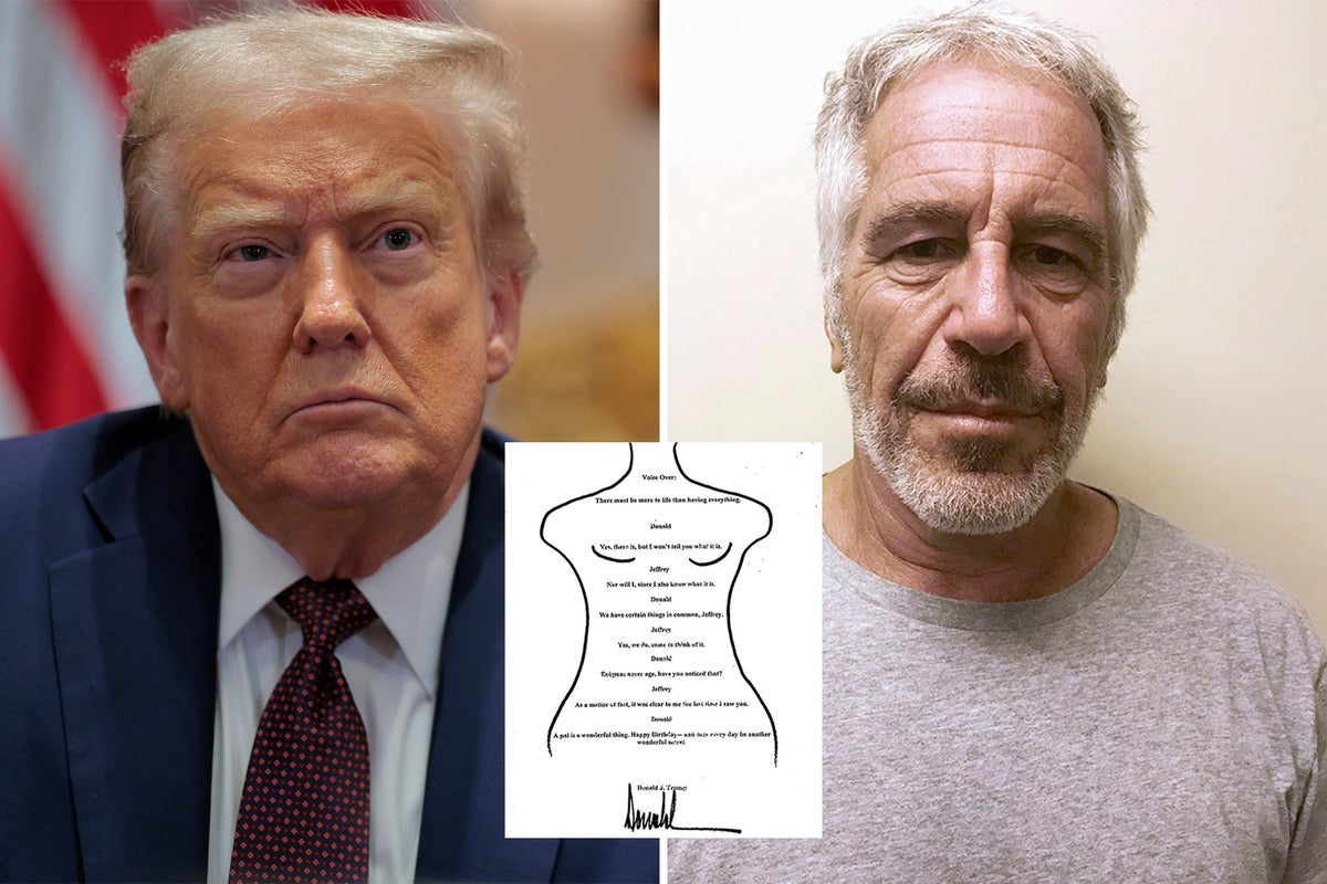 Trump lays out three reasons why ‘bawdy’ letter in Epstein’s birthday book is ‘nonsense’: Live