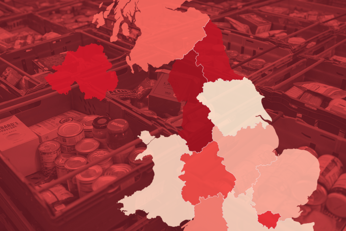 Mapped: Where families are going hungry in the UK as millions face food poverty