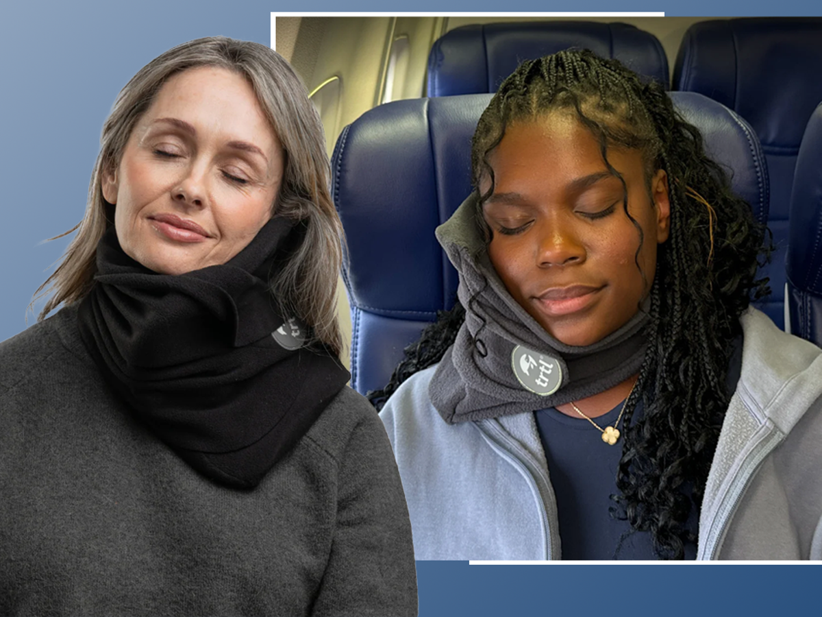 The £50 Trtl travel pillow, tested by a travel writer The Independent
