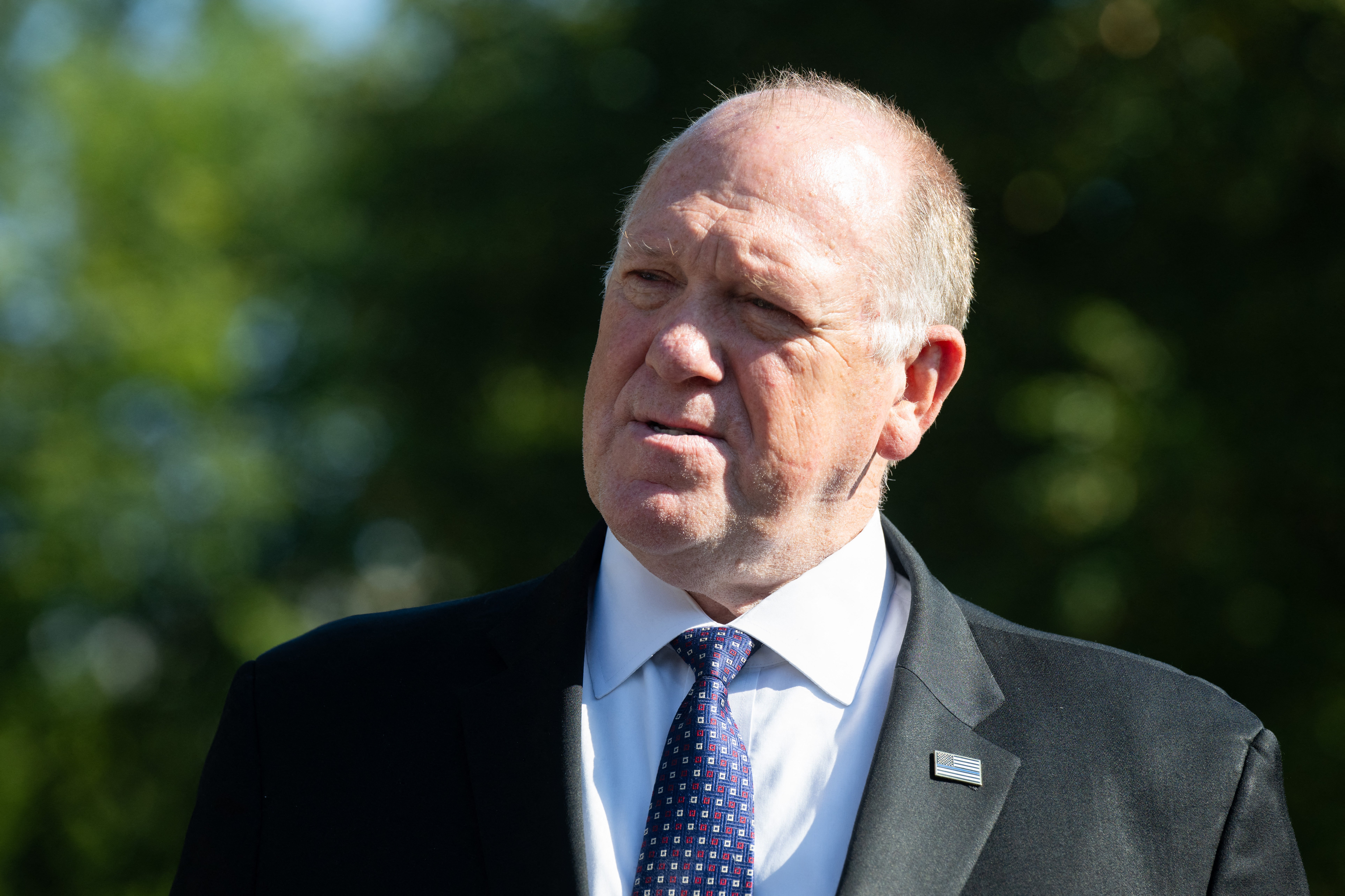 Tom Homan insisted he did ‘nothing illegal’ when asked in September about allegedly being on tape accepting a $50,000 bribe from FBI agents