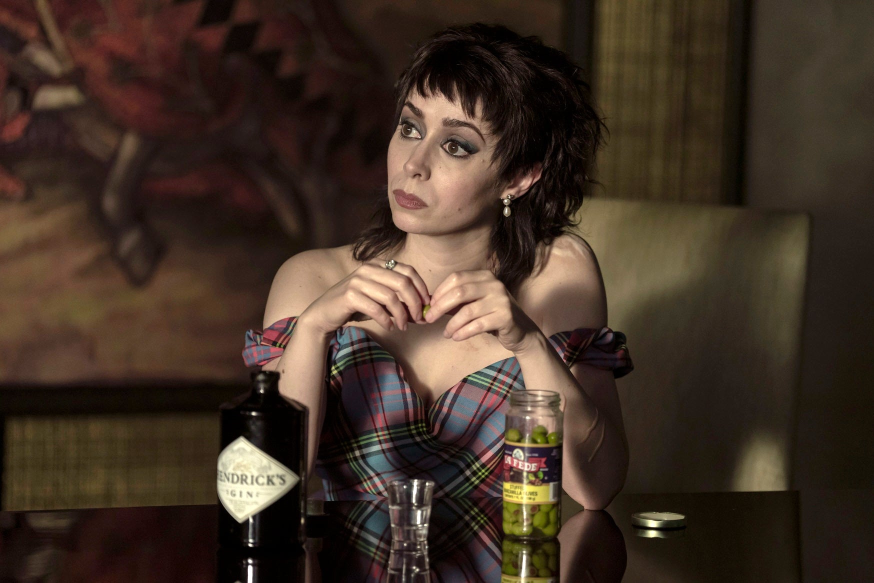 Cristin Milioti, who plays Carmine’s daughter Sofia Falcone, won the Emmy for lead actress in a limited series