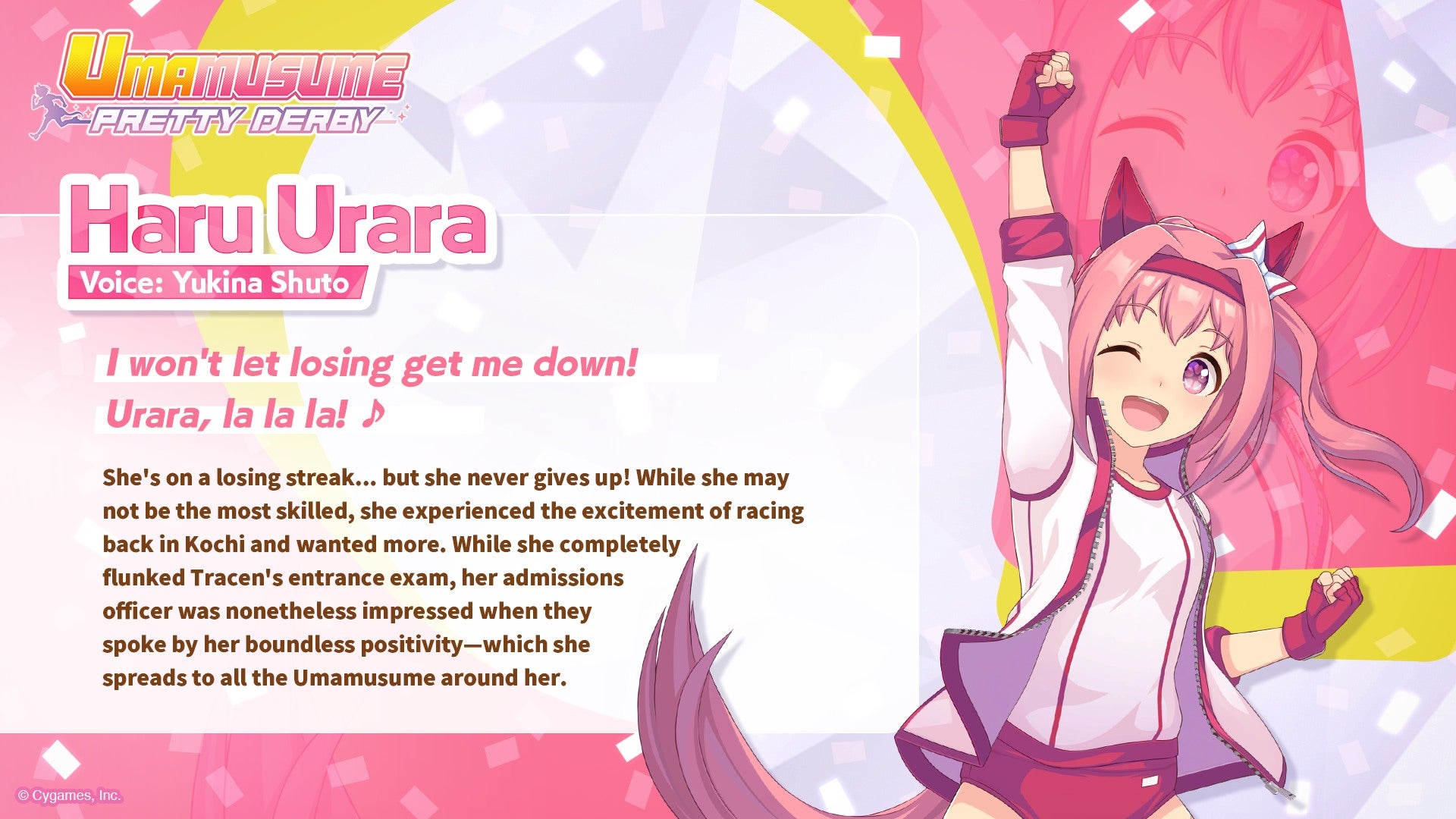 The horse’s fame also took a bump recently in July, following the launch of the Uma Musume: Pretty Derby mobile game, where she appeared as a pink-haired anime character
