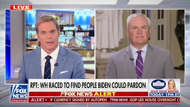The day after House Oversight Committee Chairman James Comer (R-KY) raged against Democrats for ‘cherry-picking’ Epstein documents to make Trump look bad, Fox News didn't ask him about the ‘bawdy’ birthday letter during an interview.