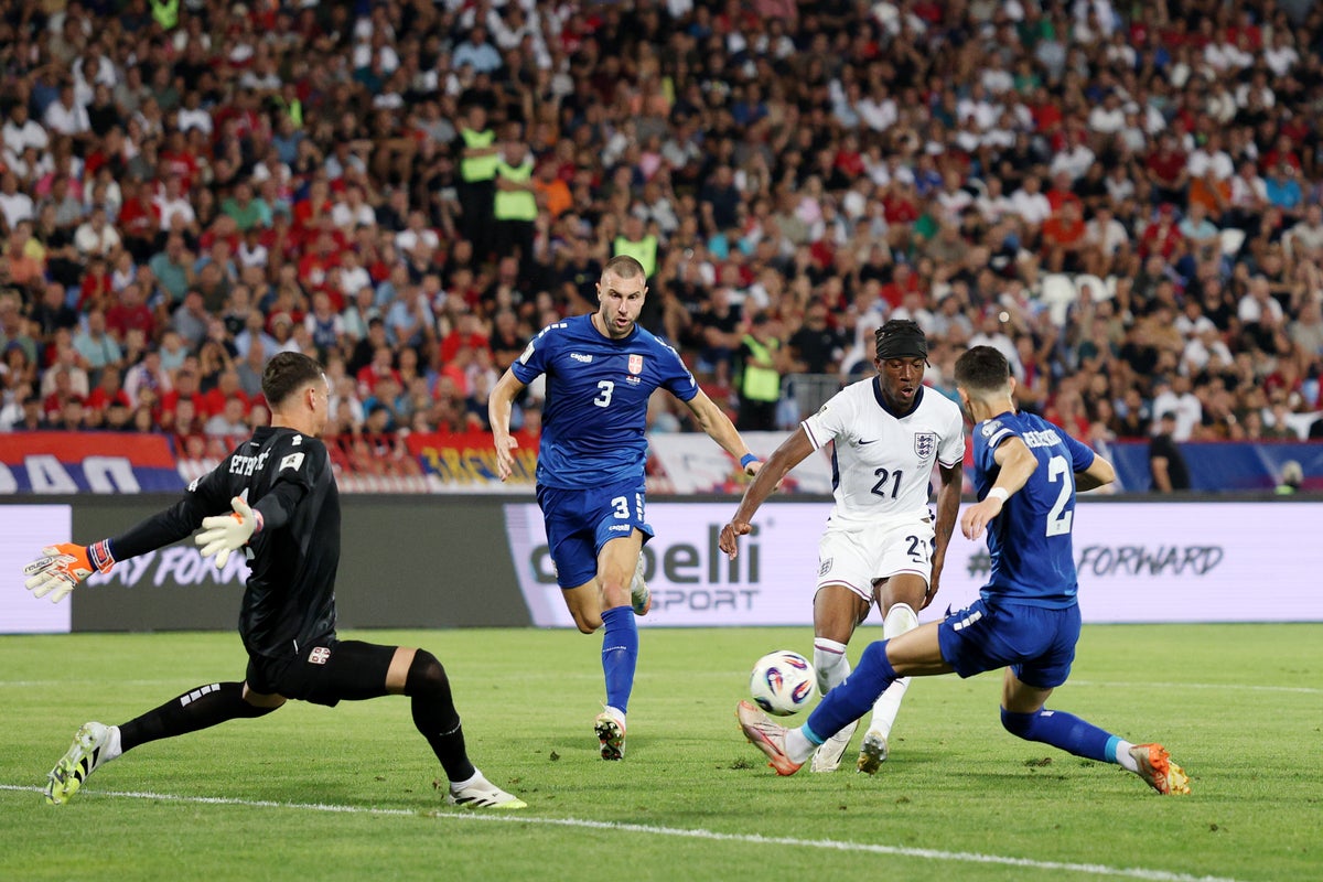England Thrash Serbia 5-0, Close on World Cup Qualification