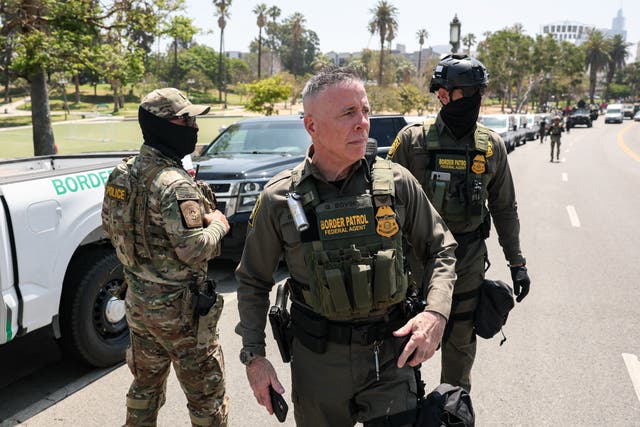 Border Patrol official who led ICE raids in LA has arrived in Chicago ...
