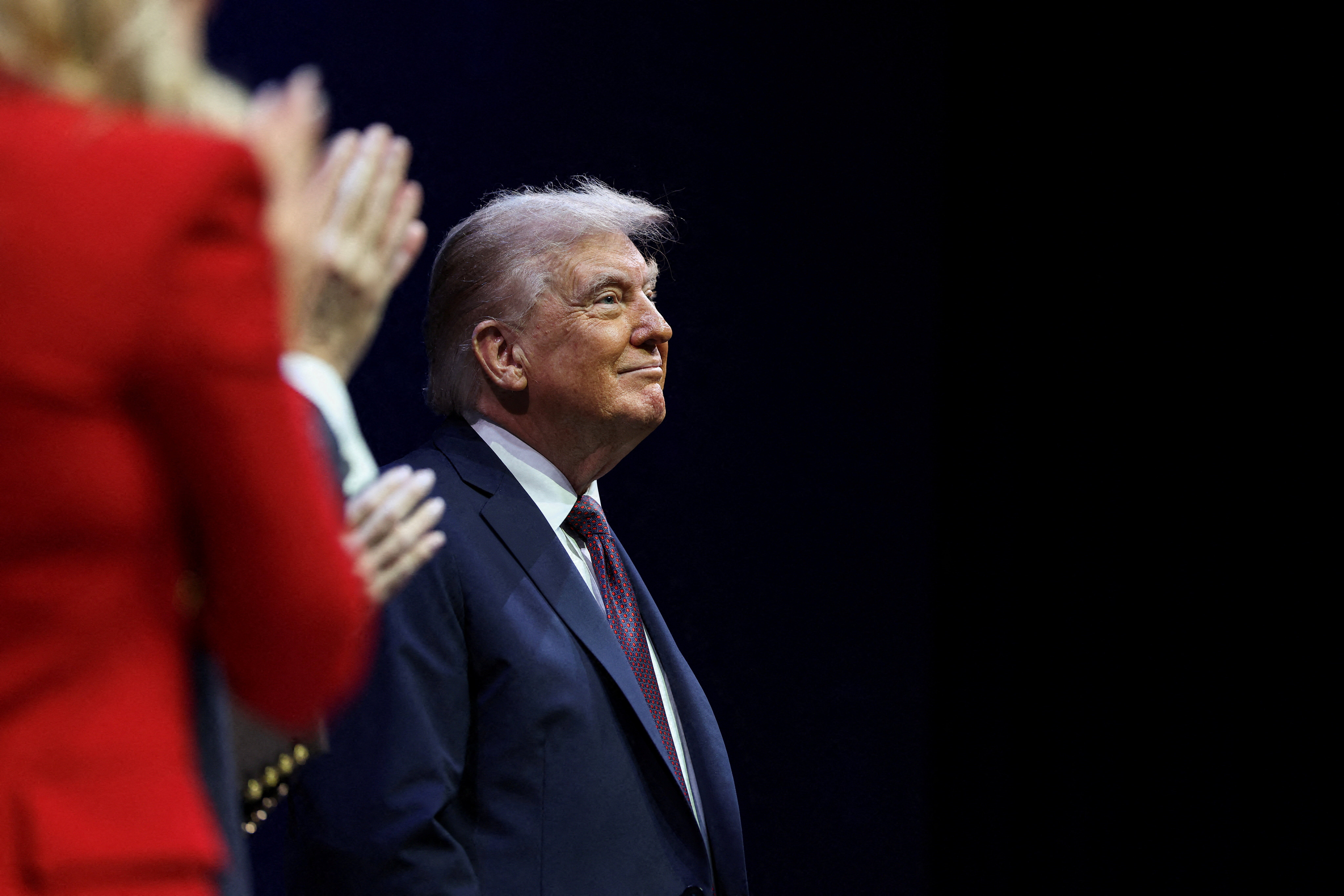 Trump declined to comment on the alleged birthday note, while White House Press Secretary Karoline Leavitt wrote that the ‘entire ‘Birthday Card’ story is false’