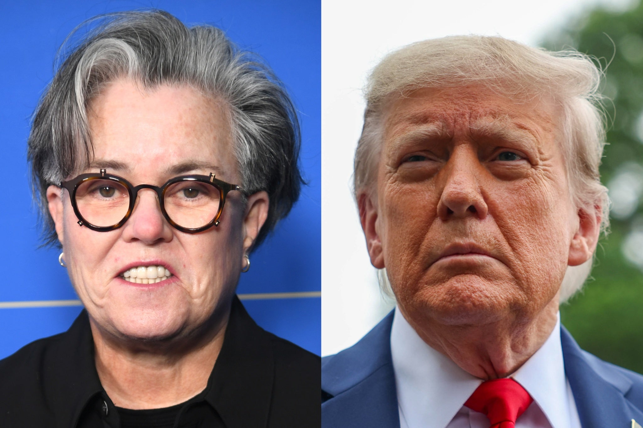 Rosie O'Donnell e Donald Trump