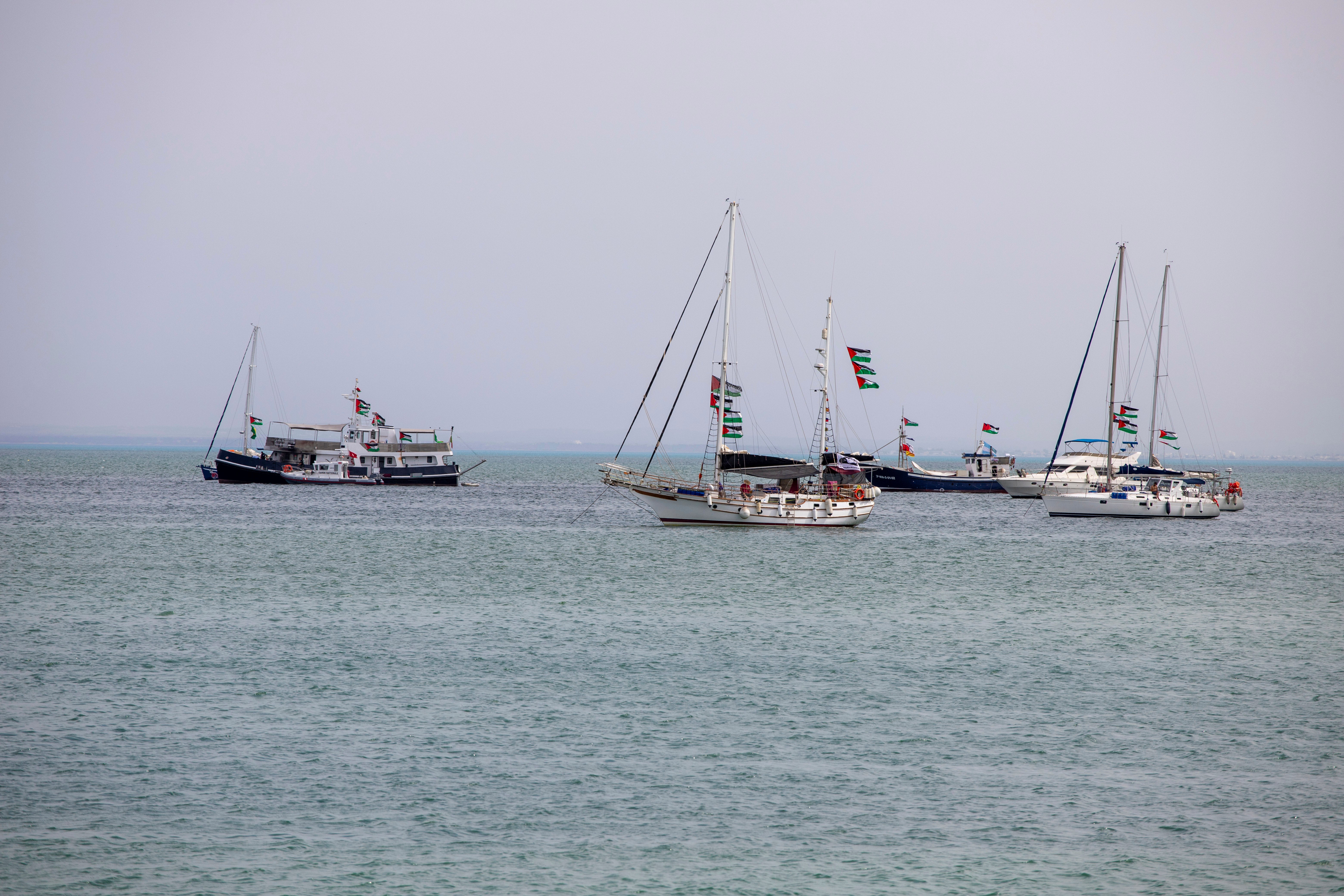 GSF ships are currently anchored off the coast of Tunisia