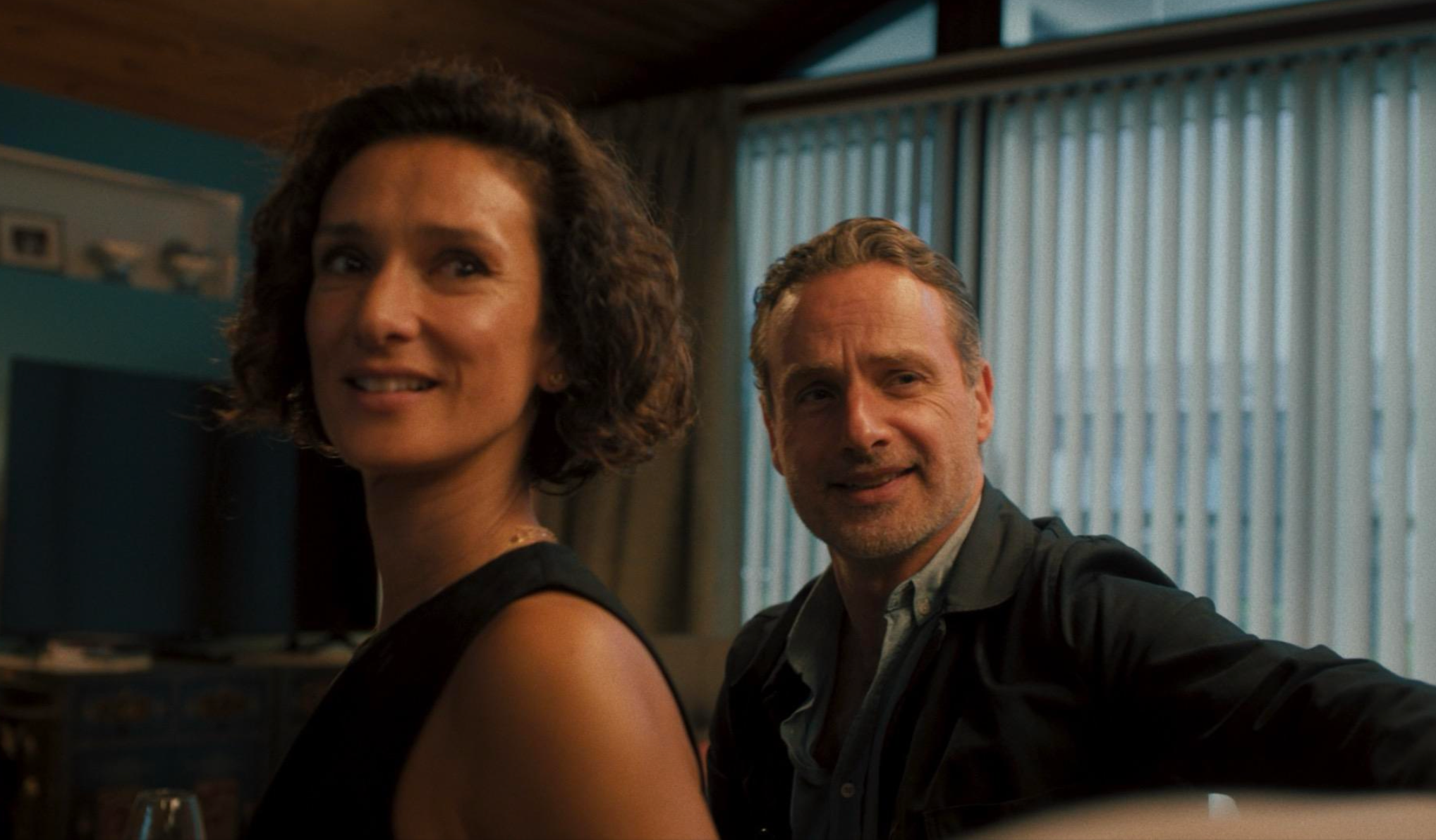 Andrew Lincoln and Indira Varma in ‘Coldwater’