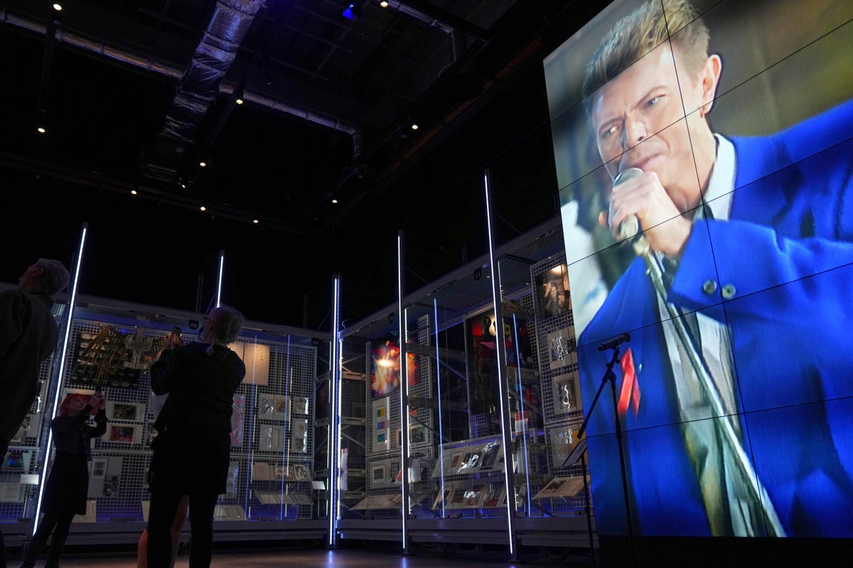 David Bowie's archive opens to the public. Fans can see and touch 1000s of his items