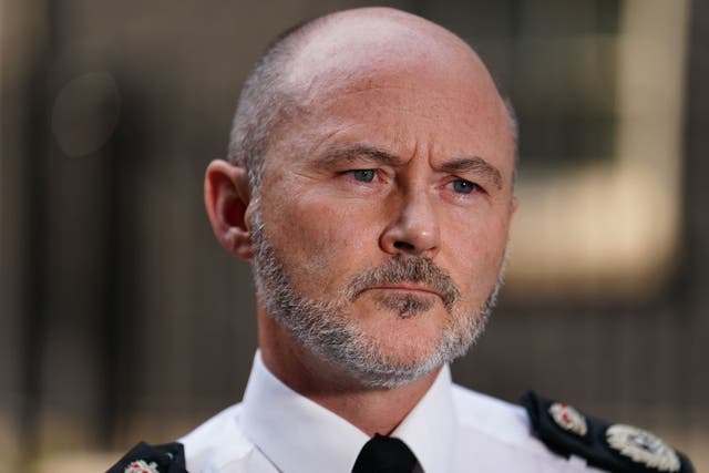 NPCC chairman Gavin Stephens said officers have to apply laws that pre-date widespread use of the internet and social media (Jordan Pettitt/PA)