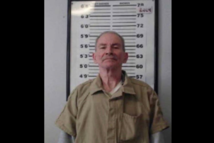 <p>Convicted killer Stacy Huggins has been on the loose in Georgia for five days after slipping away from his work detail</p>