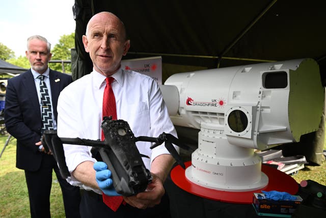 <p>Defence Secretary John Healey will detail the project</p>