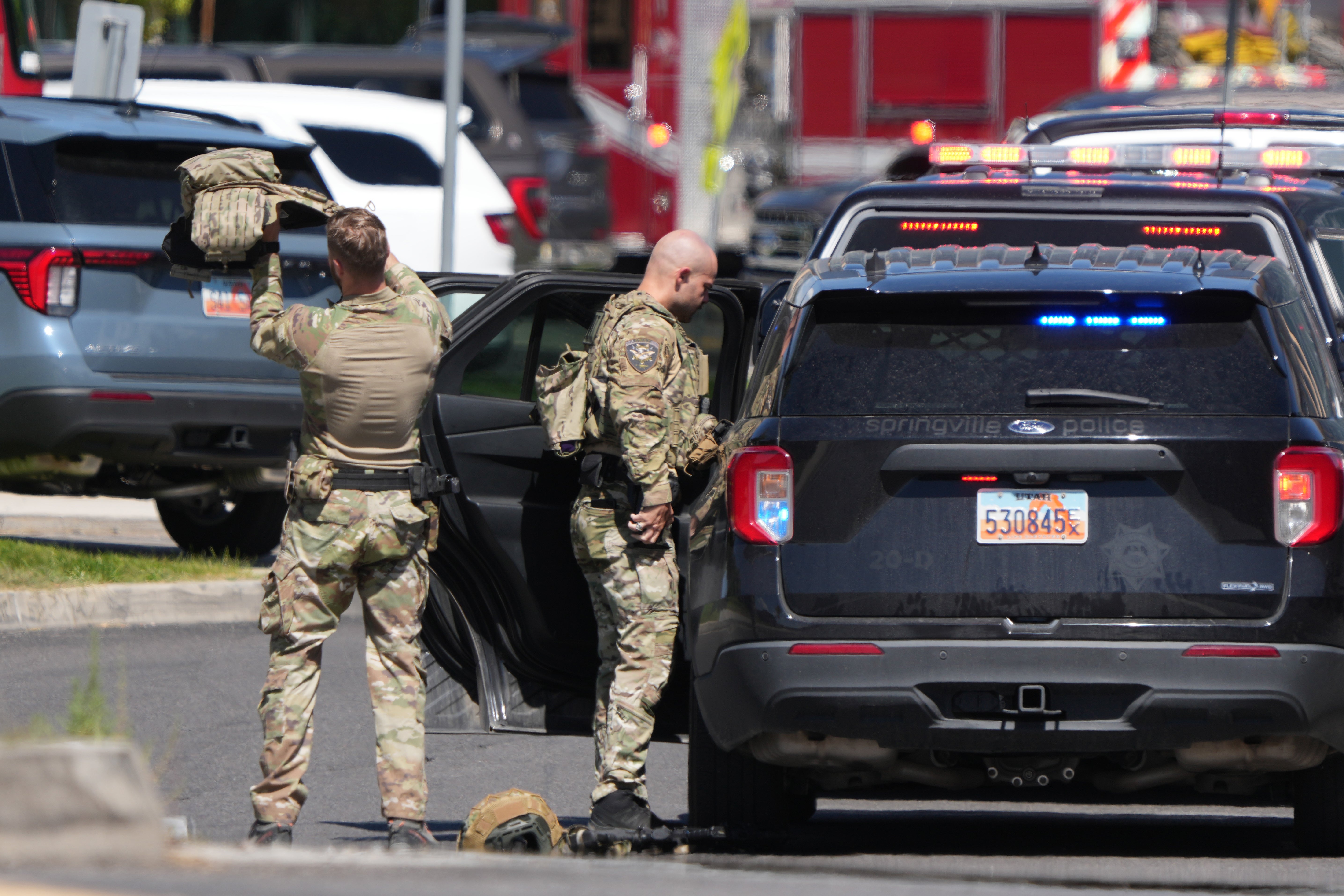 Orem Police, Utah Valley University Police, the FBI and the Utah Department of Public Safety are all involved in the manhunt