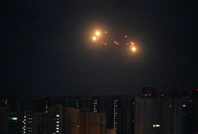 <p>Poland downs Russian drones </p>