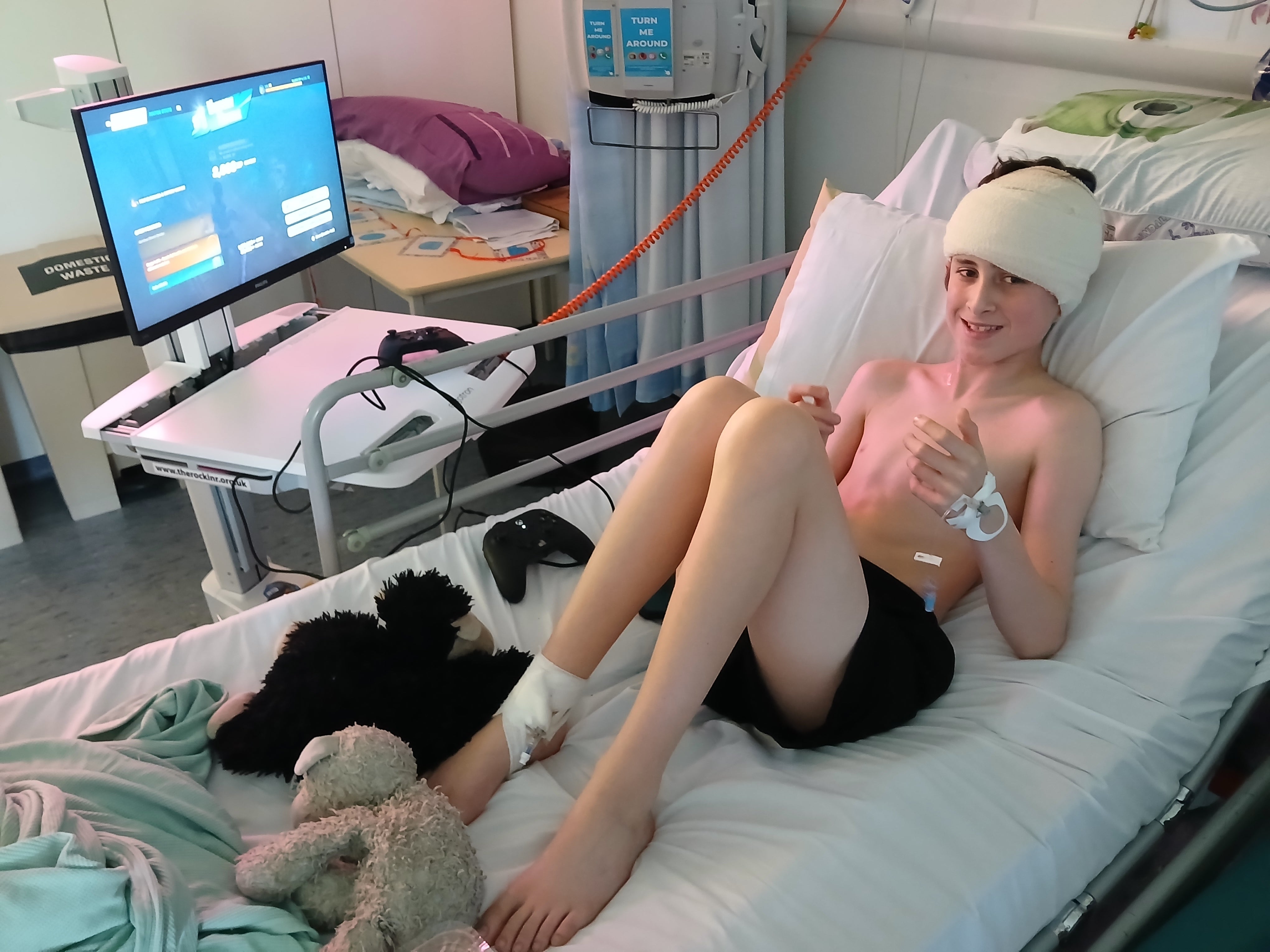 Noah was diagnosed with moyamoya disease in January 2025